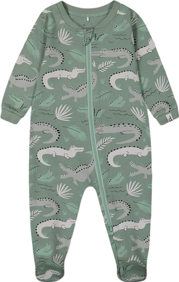 Deux par Deux Printed Organic Cotton One-Piece Pajama - Baby 