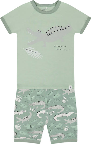 Deux par Deux Two-Piece Short Pajama Set - Little Boy