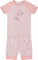 Deux par Deux Organic Cotton Two-Piece Short Pajama Set - Baby Girl - Printed Pastel Fields
