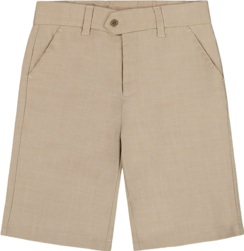 Deux par Deux Slant Pocket Bermuda Shorts - Little Boy