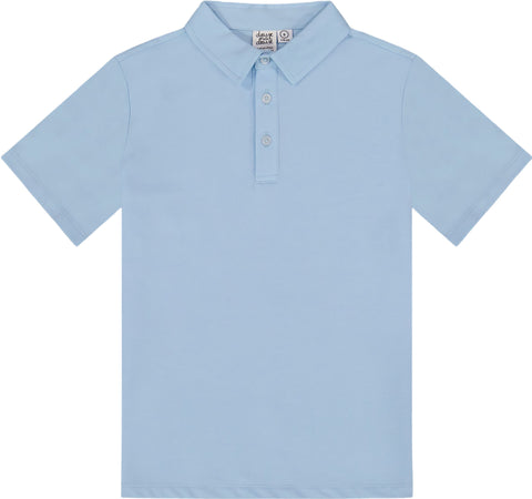 Deux par Deux Short Sleeve Polo - Little Boy