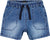 Deux par Deux Denim Shorts - Little Boy - Navy Denim