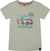 Deux par Deux Short Sleeve Organic Cotton Graphic T-Shirt - Baby Boy - SeaFoam