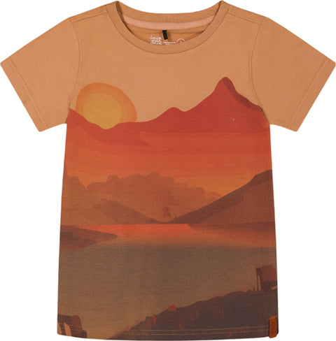 Deux par Deux Organic Cotton Graphic T-Shirt - Little Boy