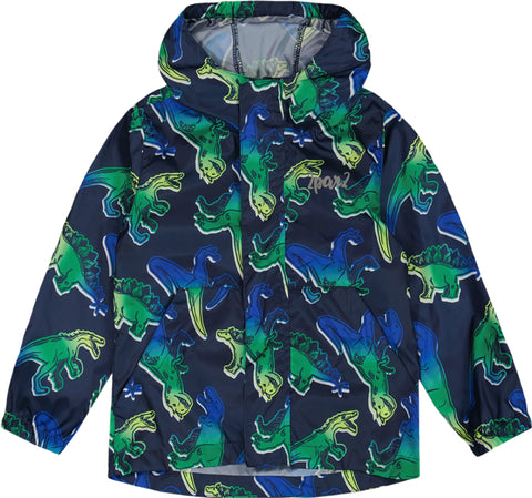 Deux par Deux Packable Windbreaker Jacket - Little Kids