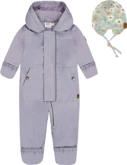 Deux par Deux Printed One-Piece Mid-Season Outerwear with Hat - Baby Boy