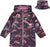Deux par Deux Printed Rain Coat with Hat - Little Girl
 - Printed Rainbows With Glitter