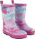 Deux par Deux Printed Rain Boots - Little Kids - Printed Pastel Clouds