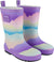 Deux par Deux Printed Rain Boots - Little Kids - Printed Rainbow Mountains