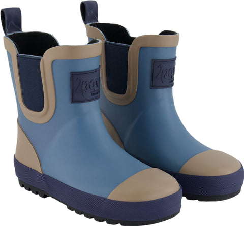 Deux par Deux Short Rain Boots Blue - Kids
