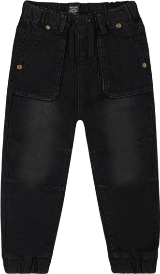 Deux par Deux French Terry Denim Jogger Pant - Big Boy
