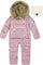 Deux par Deux Snug One-Piece Car Seat Snowsuit - Baby - Purple Bear Print