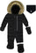 Deux par Deux Original One-Piece Puffy Snowsuit - Baby - Black