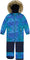 Deux par Deux Discover One-Piece Snowsuit - Little Boy - Blue Gradient Dinosaur Print