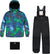 Deux par Deux Play Two-Piece Snowsuit with Printed Jacket - Big Boy - Black