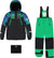 Deux par Deux Play Two-Piece Snowsuit with Printed Jacket - Little Boy - Green