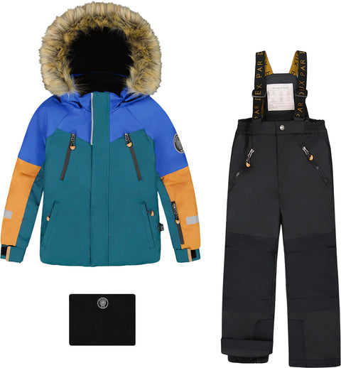 Deux par Deux Play Two-Piece Snowsuit - Little Boy