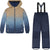 Deux par Deux Navy Chill Two-Piece Outerwear Set with Light Insulation - Little Boy - Navy Blue