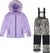 Deux par Deux Fuchsia Play Two-Piece Snowsuit - Little Girl - Lavender