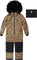 Deux par Deux Leopard Play One-Piece Snowsuit - Little Girl - Beige Leopard