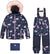 Deux par Deux Candy Pink Play Two-Piece Snowsuit - Big Girl - Navy Unicorn Print