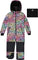 Deux par Deux Rainbow Leopard Teknik One-Piece Snowsuit - Big Girl - Rainbow Leopard
