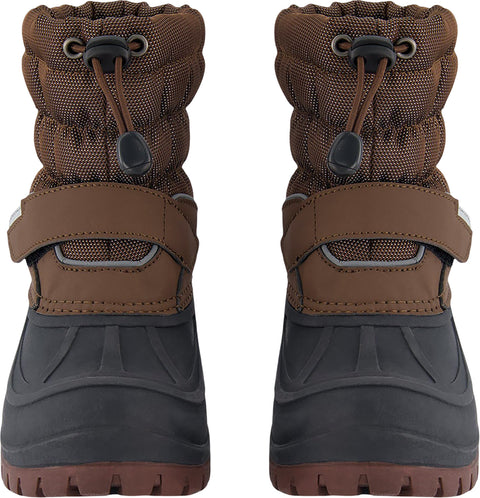 Deux par Deux Solid Black Winter Boots - Big Kids