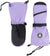 Deux par Deux Beige Leopard Teknik Winter Mittens - Kids - Lavender