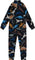 Deux par Deux Two-Piece Thermal Underwear Set - Big Kids - Black Dinosaur Print