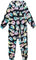 Deux par Deux One-Piece Thermal Underwear - Big Kids - Smiley Face Girl