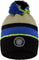 Deux par Deux Lime Green Lined Knit Pompom Hat - Little Boy - Black - Taupe - Lime Green