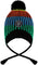 Deux par Deux Multicolor Lined Peruvian Knit Winter Hat with Pompom - Little Boy - Multicolored