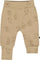 Deux par Deux Organic Cotton Evolutive Pants - Baby Boy - Beige Dog Print