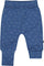 Deux par Deux Organic Cotton Evolutive Pants - Baby Boy - Blue Leaf Print