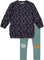 Deux par Deux Tunic and Leggings Set - Baby Girl - Navy Floral