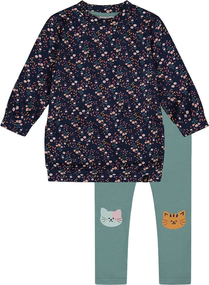 Deux par Deux Tunic and Leggings Set - Little Girl