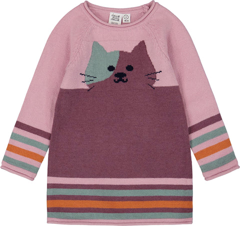 Deux par Deux Knitted Dress - Baby Girl