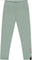 Deux par Deux Floral Detail Organic Cotton Jersey Leggings - Baby Girl - Jade Green