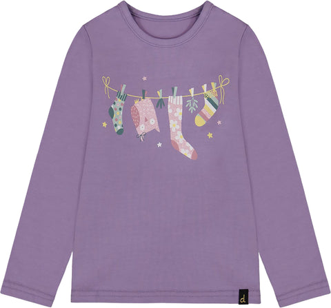 Deux par Deux Organic Cotton Jersey Top - Little Girl
