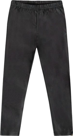 Deux par Deux Shiny Stretch Jersey Leggings - Little Girl