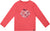Deux par Deux Apple Treats Organic Cotton T-Shirt - Little Girl - Red