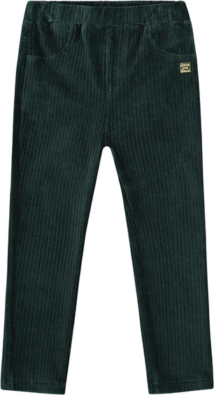 Deux par Deux Stretch Velour Rib Treggings - Little Girl