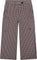 Deux par Deux Jacquard Knit Flare Pants with Houndstooth Pattern - Big Girl - Black - Houndstooth
