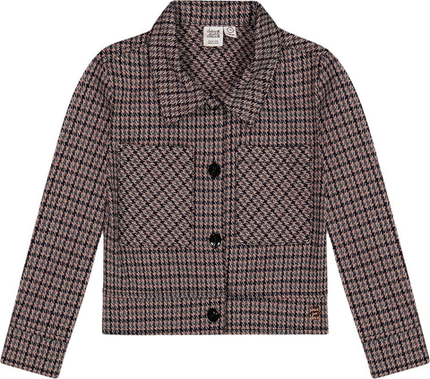 Deux par Deux Jacquard Knit Jacket - Big Girl