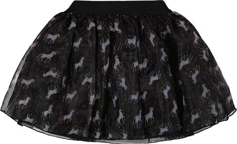 Deux par Deux Organza and Mesh Skirt - Big Girl