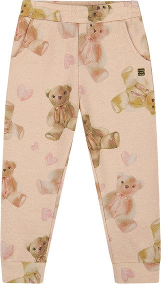 Deux par Deux Glittering French Terry Sweatpants - Little Girl