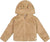 Deux par Deux Faux Fur Hooded Jacket - Little Girl - Nougat