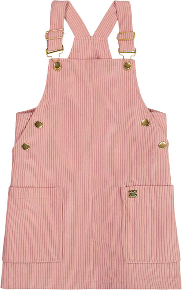 Deux par Deux Corduroy Overall Dress - Big Girl