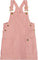 Deux par Deux Corduroy Overall Dress - Little Girl - Dusty Pink