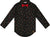 Deux par Deux Printed Poplin Shirt with Bow Tie - Baby Boy - Black - Multicolor